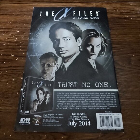 X-Files #14 (IDW Comics, 2014) Photo / Sub Cover - Picture 2 of 3